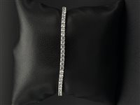 Bracelet Gioielleria Dossena  in Or blanc Zirconia BROR-182-253 - BROR-182-253